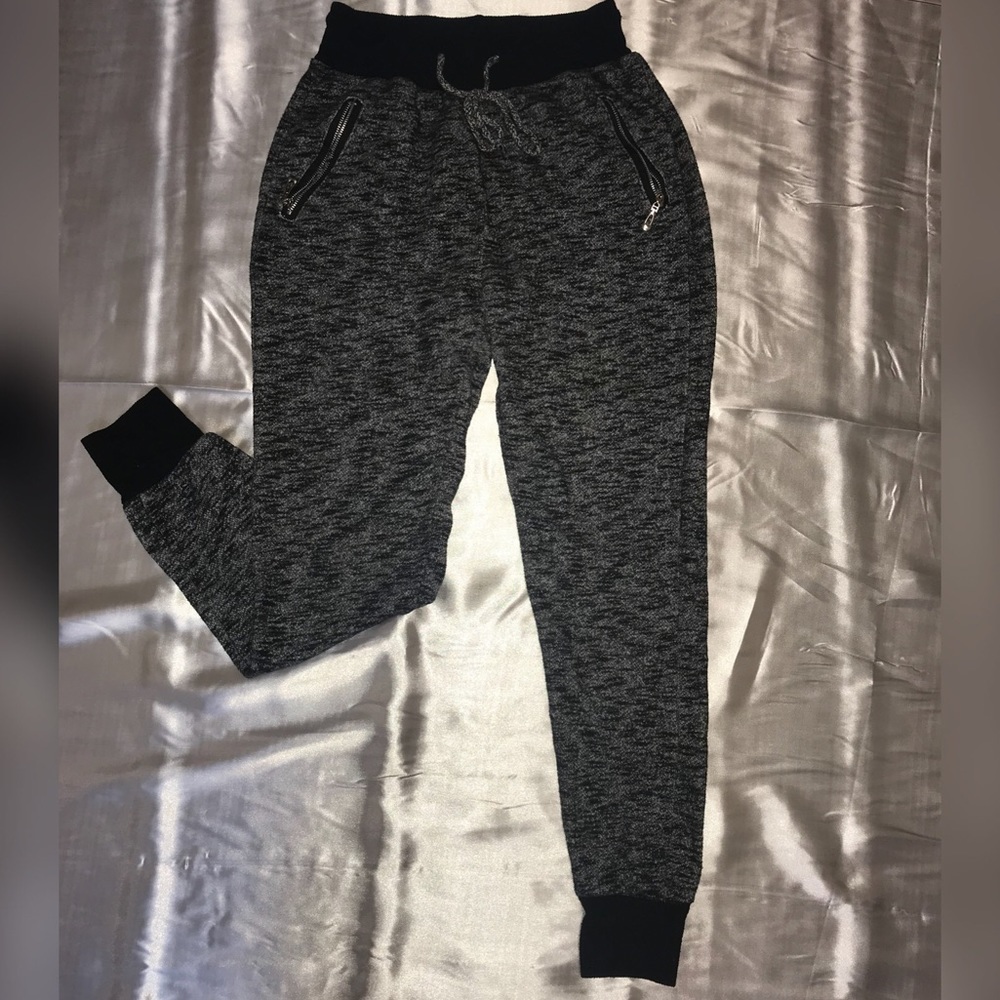 Black and Gray Joggers
